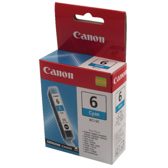Canon BCI-6C Cyan Ink Cartridge (4706A002) 